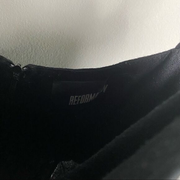 Reformation Black Pant Jumpsuit Size 2 Romper Dress - Picture 5 of 8